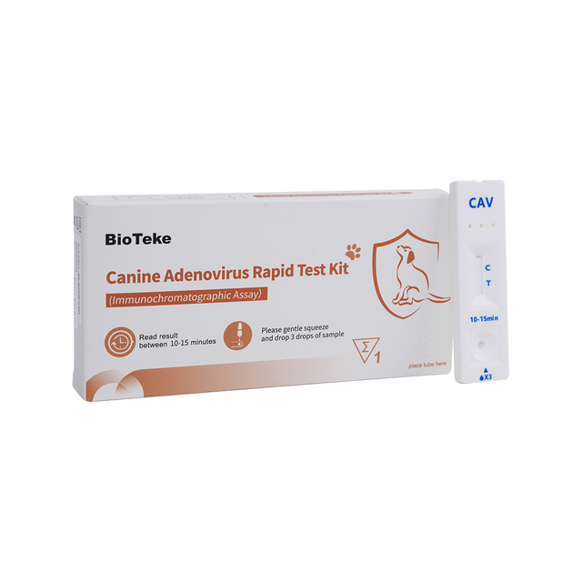 Canine adenovirus (CAV) Rapid Test Kit (immunochromatografische test) ICA2301-5