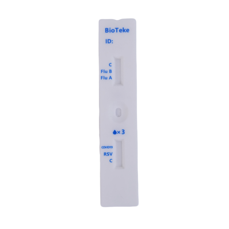Bioteke 4 In 1 Covid-19, griep A+B, RSV Antigeen Rapid Test Kit