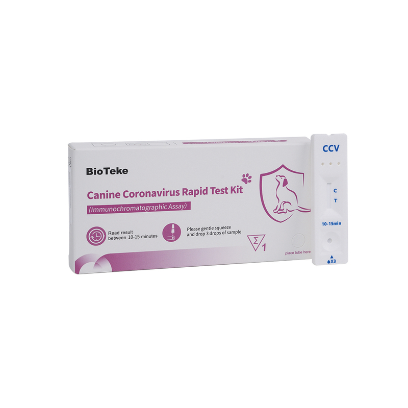 Canine coronavirus (CCV) snelle testkit (immunochromatografische test) ICA2301-1
