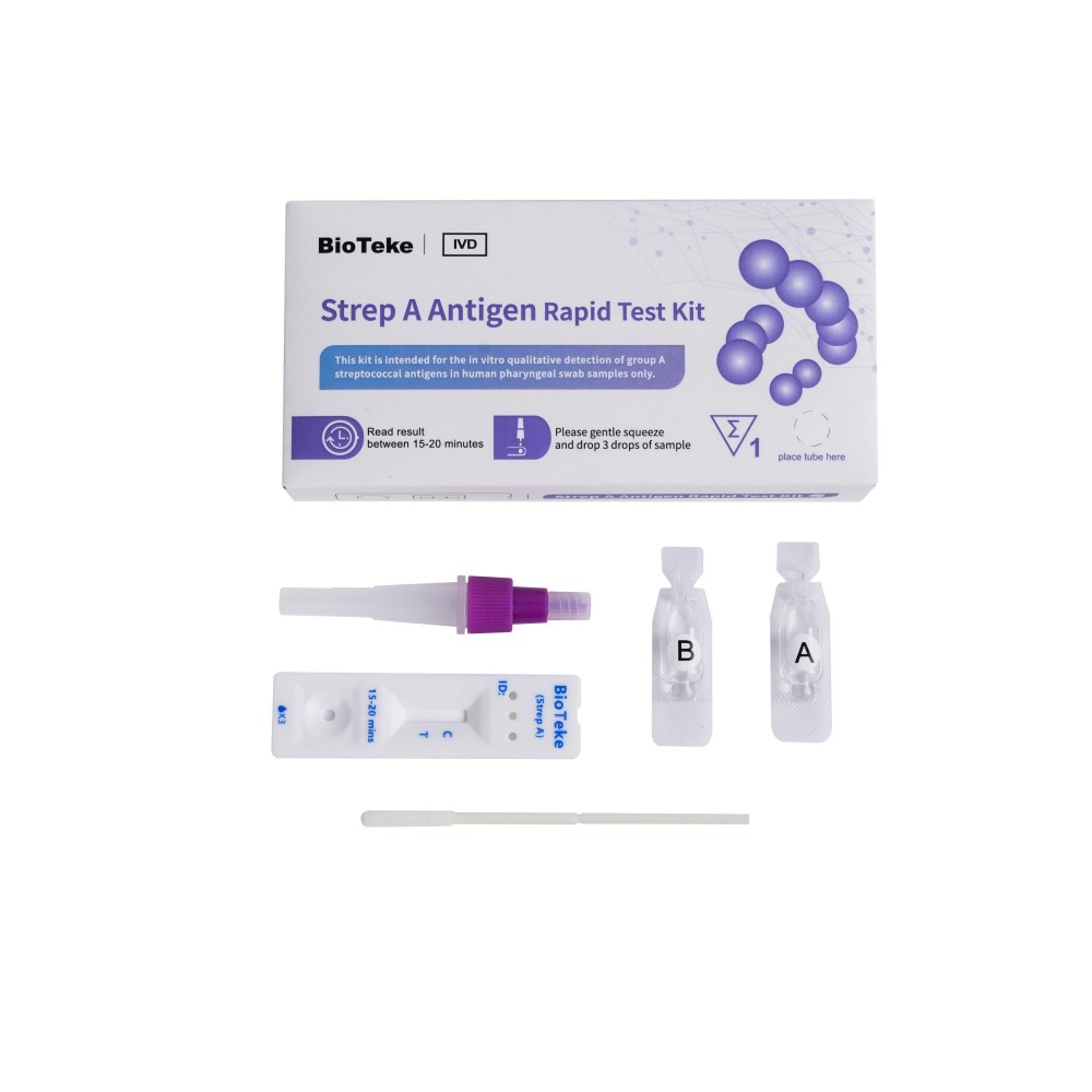 Strep een antigeen snelle testkit