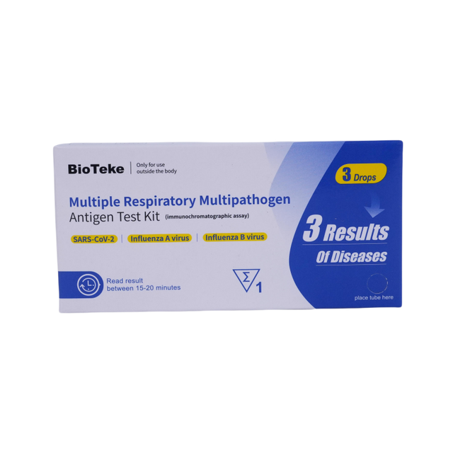 Meerdere respiratoire multipathogene antigeen -testkit （3 Resultaten）