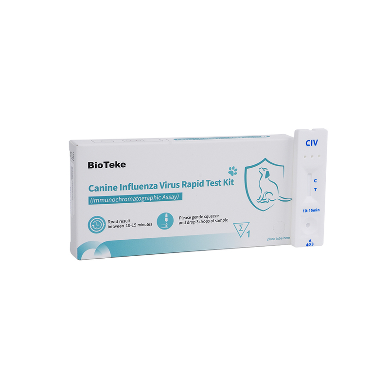 Canine Influenza Virus (CIV) Rapid Test Kit (immunochromatografische test) ICA2301-2