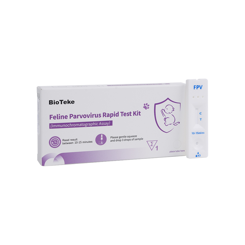 Feline Parvovirus (FPV) Rapid Test Kit (immunochromatografische test) ICA2301-12