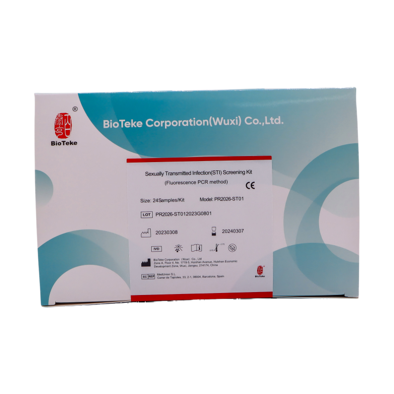 Seksueel overdraagbare infectie (STI) Screening Kit PR2026-ST02 (Fluorescentie PCR-methode)