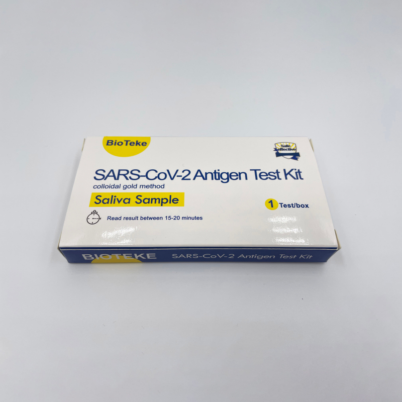 snelle test IVD colloïdaal COVID-19 (SARS-CoV-2) antigeen testkit Speekseluitstrijkje