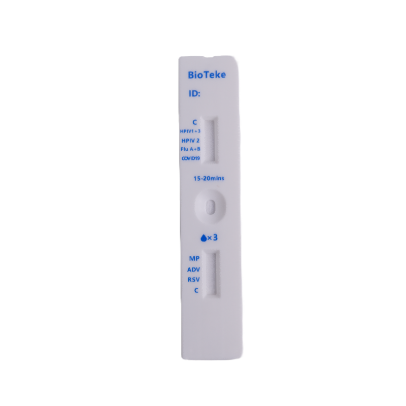 8 In 1 SARS-COV-2/griep A+B/HPIV2/HPIV1+3/RSV/ADV/MP Antigeen Rapid Test Kit