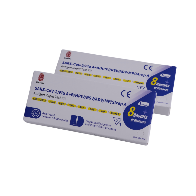 8in1 ademhalingsmeerdere pathogenen snelle testkit: een efficiënte oplossing voor de markt voor commerciële medische hulpmiddelen