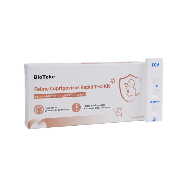 Feline Cupripovirus (FCV) Rapid Test Kit (immunochromatografische test) ICA2301-13
