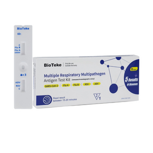 5 In 1 Multiple ademhalings multipathogen antigeen testkit