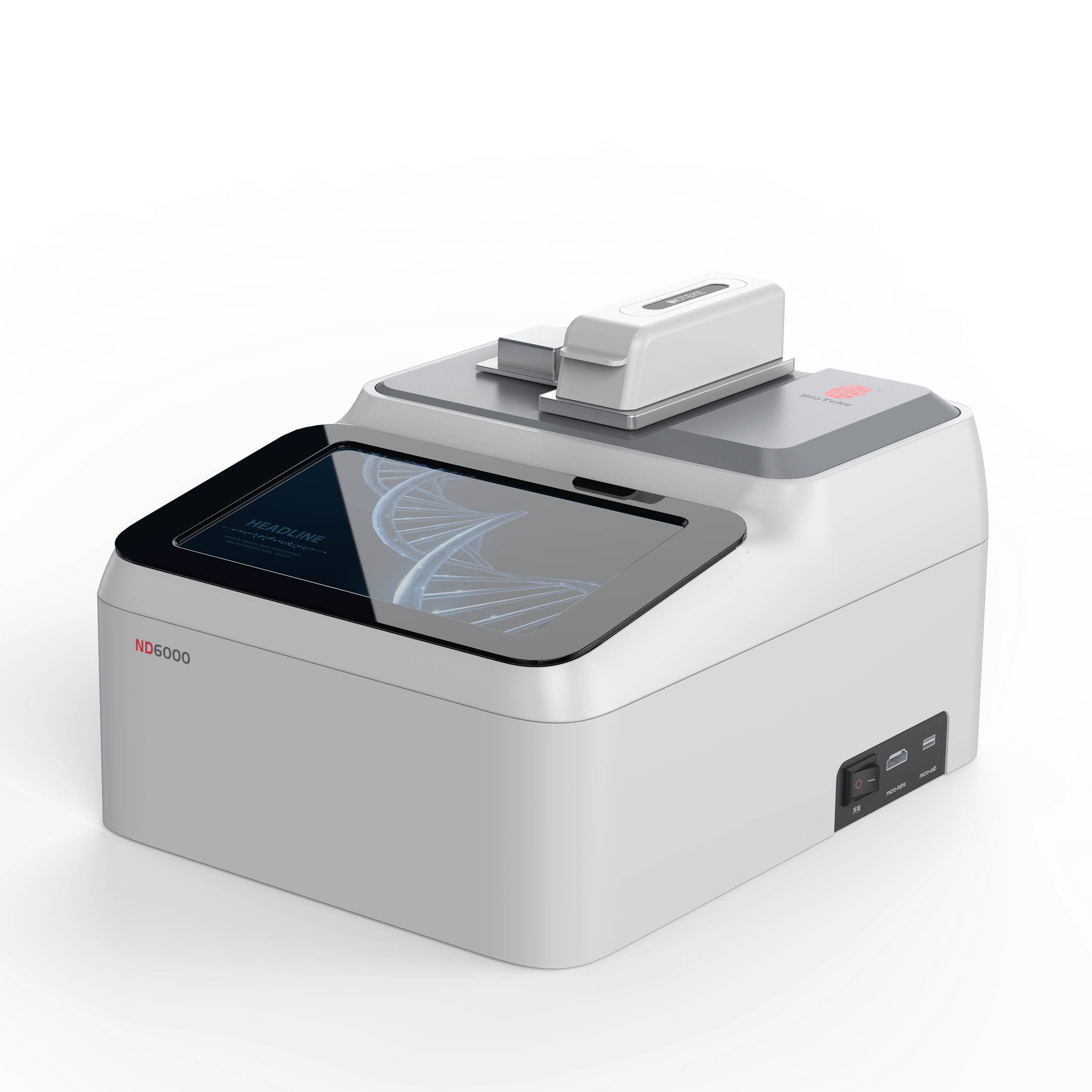 Ultra microschaal UV-vis spectrofotometer